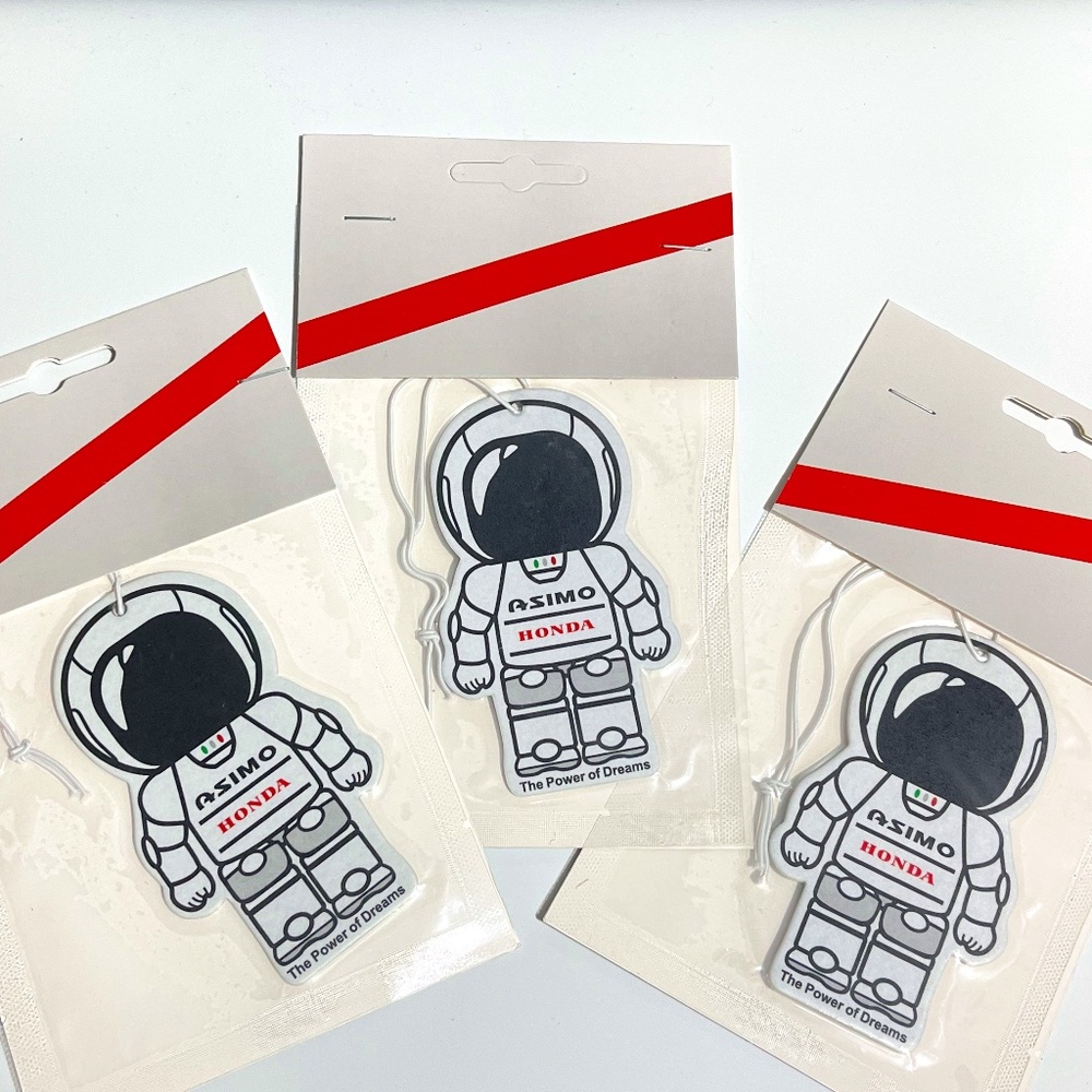 Asimo Robot Air Freshener interior car air freshener 3 set new